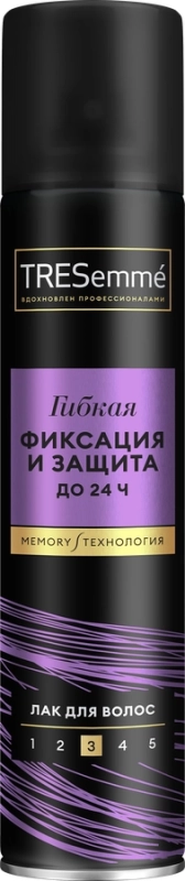 Лак для укладки волос TRESEMME гибкая фиксация и защита egl Лак для укладки волос TRESEMME гибкая фиксация и защита egl