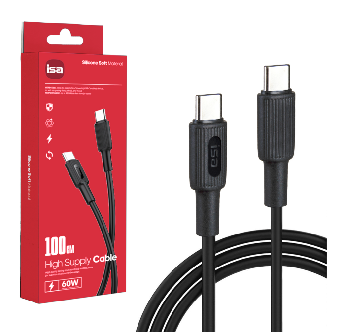 Кабель Type-C Type-C 1m 60W Кабель Type-C Type-C 1m 60W