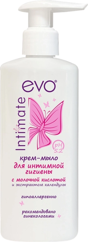 Жидкое крем-мыло для интимной гигиены EVO