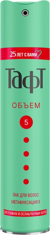 Лак для волос Taft Volume, мегафиксация Лак для волос Taft Volume, мегафиксация