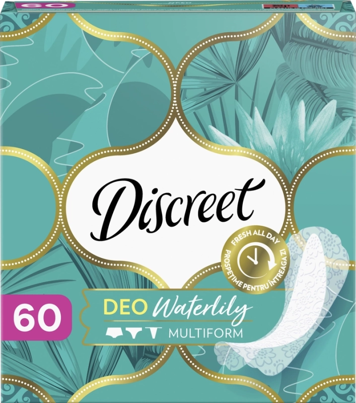 Ежедневные прокладки DISCREET Multiform Deo Water Lily