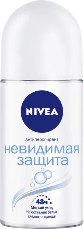 Дезодорант-ролик для женщин NIVEA Невидимая защита