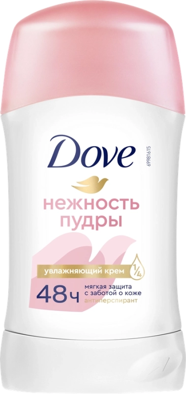 Дезодорант-антиперспирант стик женский DOVE Нежность пудры