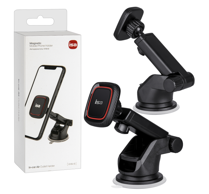 Автодержатель VHM-8 магнитный ISA