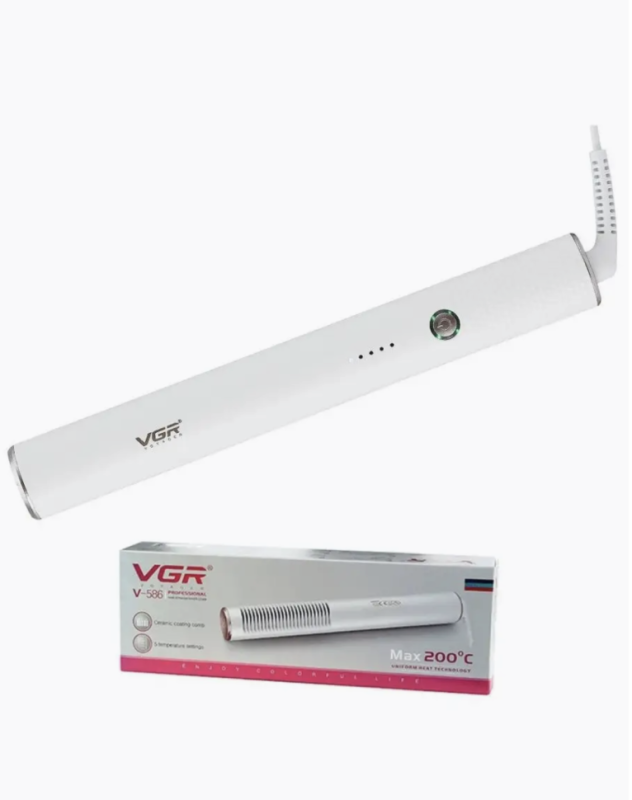 Утюжок расческа VGR V-586