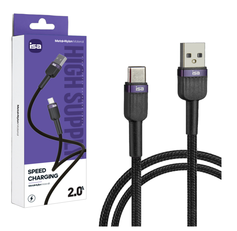 Кабель USB Type-C 1m 5V 2A Кабель USB Type-C 1m 5V 2A