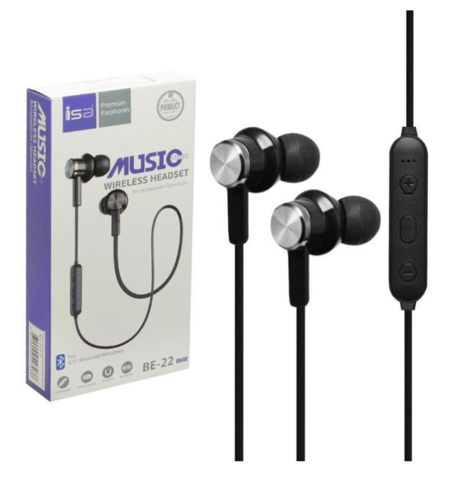 Наушники Bluetoooth BE-22 Наушники Bluetoooth BE-22
