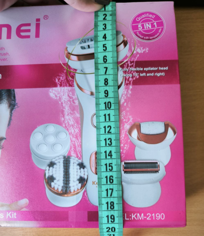 Эпилятор женский 5в1 Kemei KM-2190 Эпилятор женский 5в1 Kemei KM-2190
