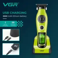 Триммер для стрижки волос VGR V-880T Зеленый