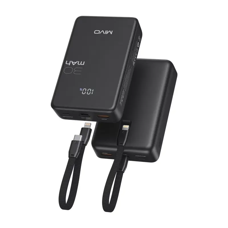Внешний аккумулятор Powerbank MIVO MB-311Q 30000mAh