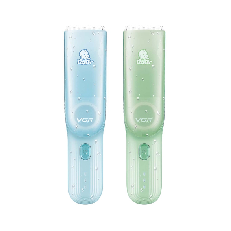 Машинка для стрижки волос Детская VGR V-155 Зеленая