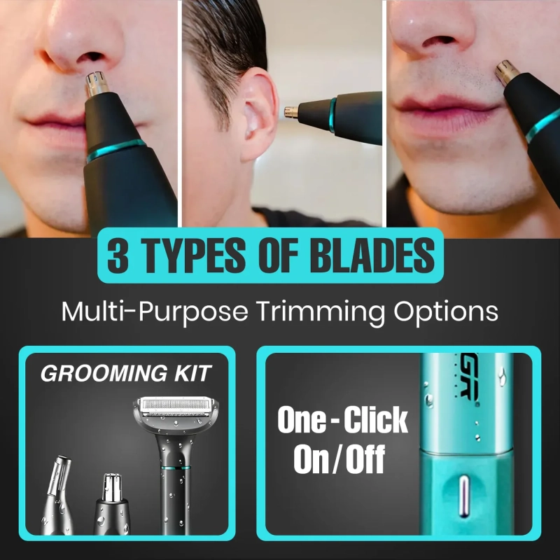 Триммер для стрижки волос Набор 3в1 VGR V-625 Триммер для стрижки волос Набор 3в1 VGR V-625