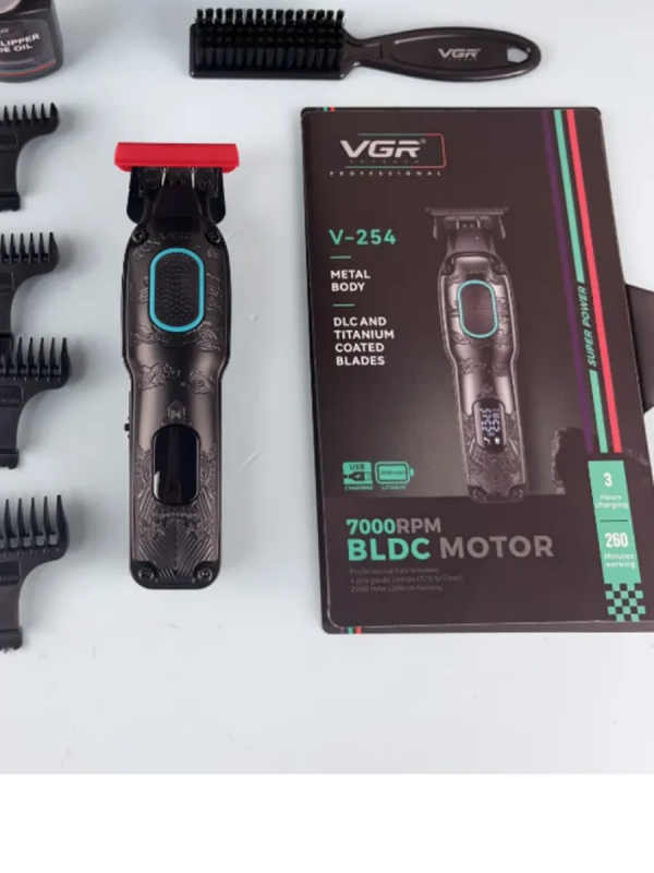 Триммер для стрижки волос VGR V-254 Красный