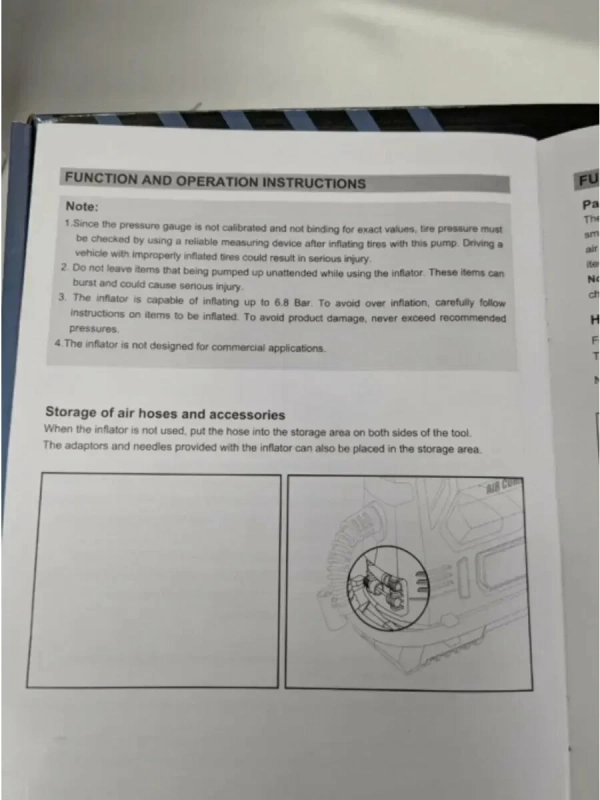 Воздушный компрессор беспроводной YD-939
