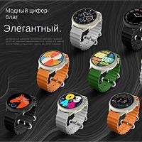 Смарт часы HW3 ULTRA MAX Черные