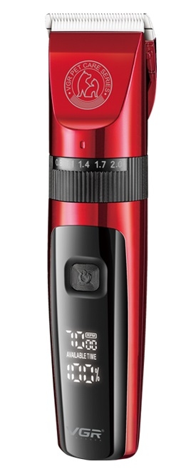 Машинка для стрижки животных VGR V-240 Красная Машинка для стрижки животных VGR V-240 Красная