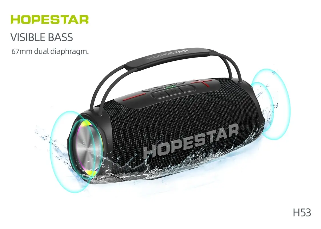 Колонка портативная HOPESTAR H53