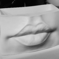 Кашпо Органайзер Женские губы Кашпо Органайзер Женские губы