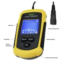 Эхолот для рыбалки проводной LUCKY FFC1108-1