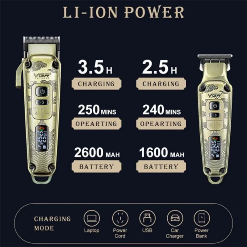 Набор для стрижки волос 2в1 VGR V-643