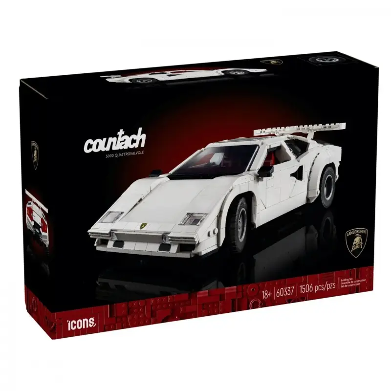 Lamborghini Countach 5000 Quattrovalvole Конструктор 1506д