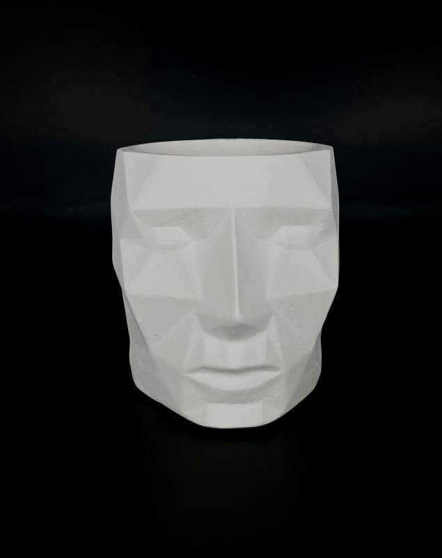 Кашпо Органайзер Геометрическая голова Кашпо Органайзер Геометрическая голова