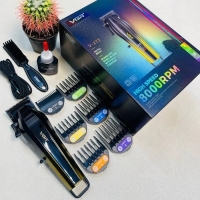 Машинка для стрижки волос VGR V-273 Зеленая