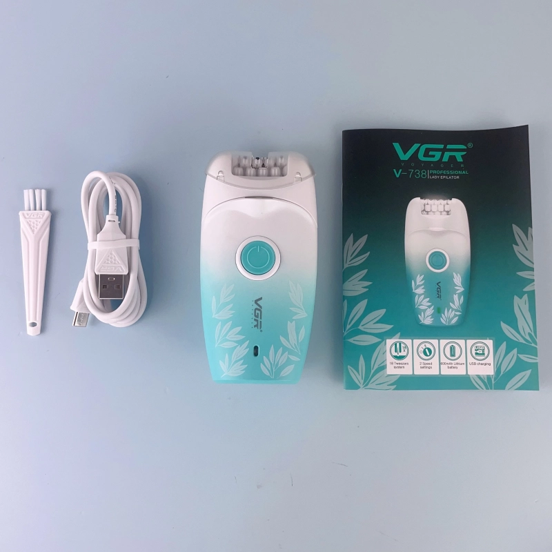 Эпилятор VGR V-738 Зеленый Эпилятор VGR V-738 Зеленый