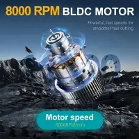 Машинка для стрижки волос VGR V-119 Зеленая