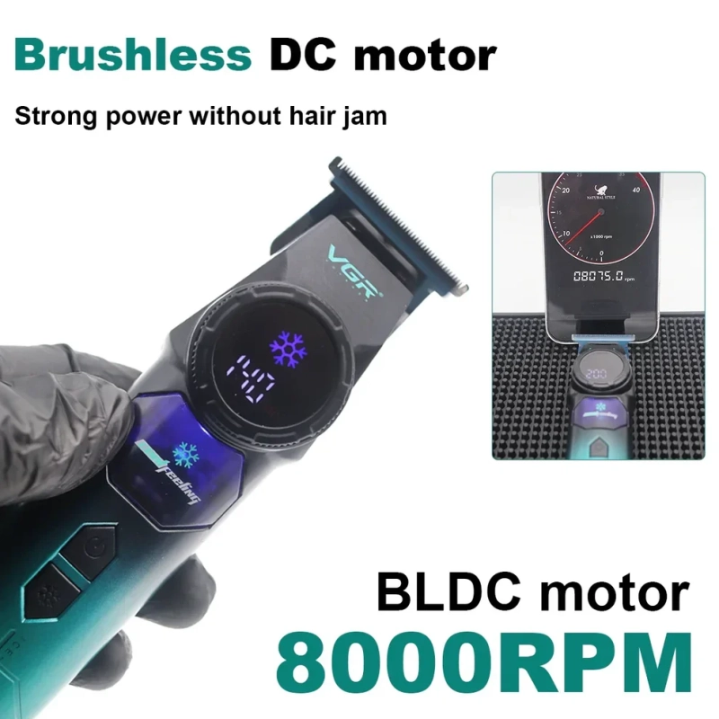 Триммер с охлаждением VGR V-946