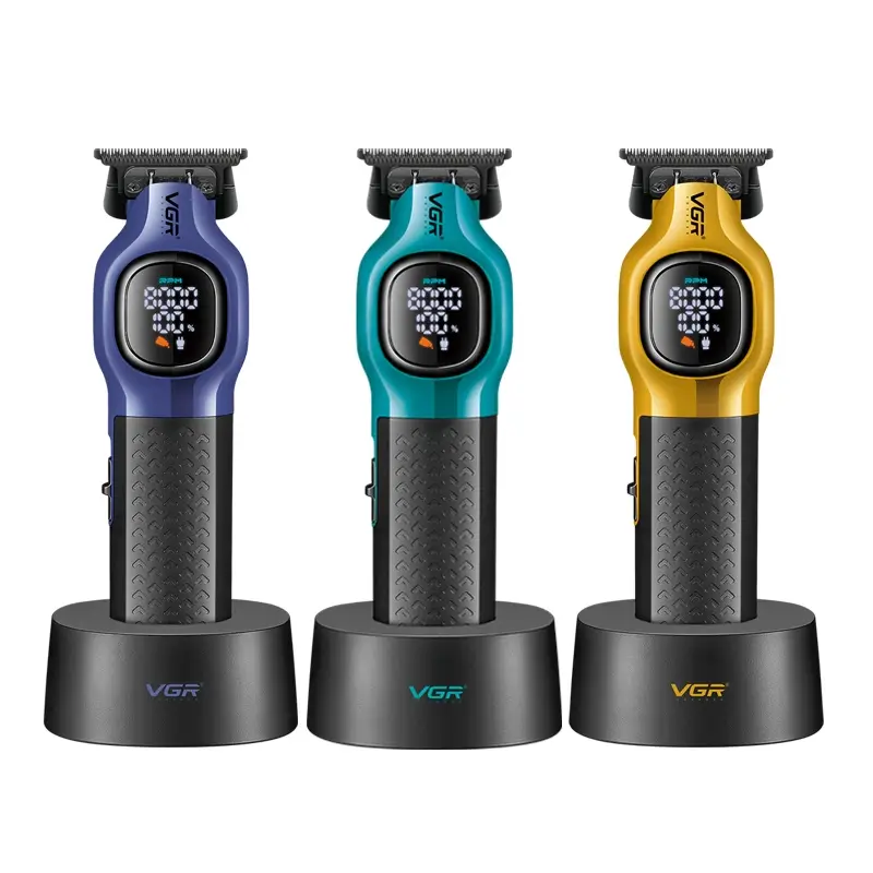 Триммер для стрижки волос VGR V-886T Бирюзовый