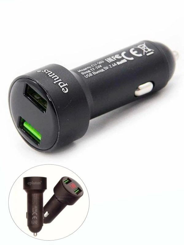 Автомобильное зарядное устройство Eplutus CU-503