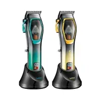 Машинка для стрижки волос VGR V-674 Зеленая