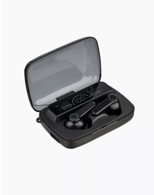 Наушники беспроводные M19 (с фонариком)