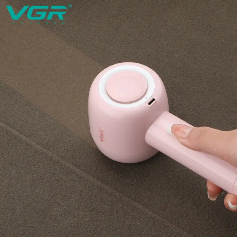 Машинка для удаления катышков VGR V-813 Розовая