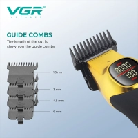 Триммер для стрижки волос VGR V-885T Желтый
