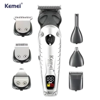 Триммер для стрижки волос 8в1 Kemei KM-8538