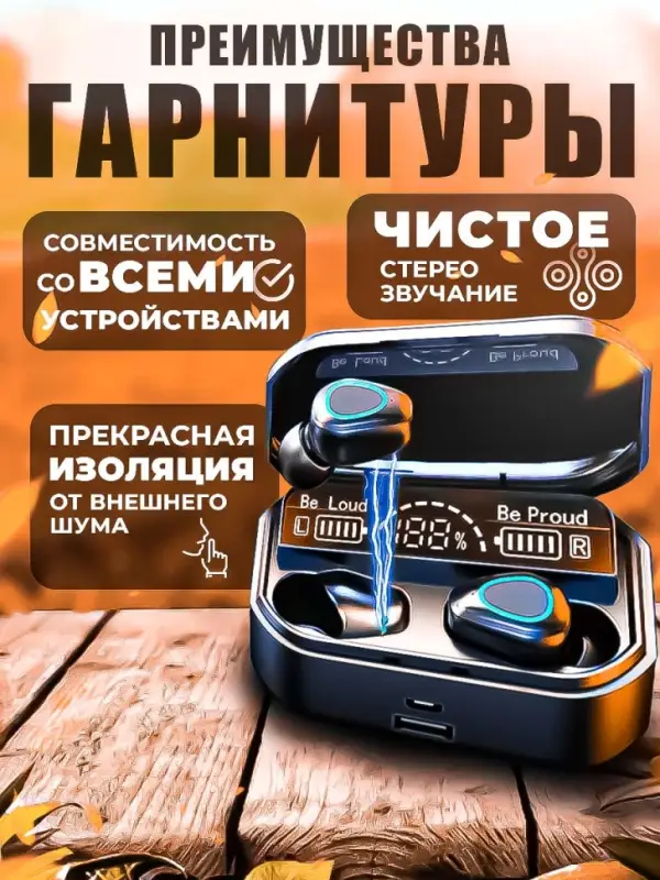 Наушники беспроводные G28