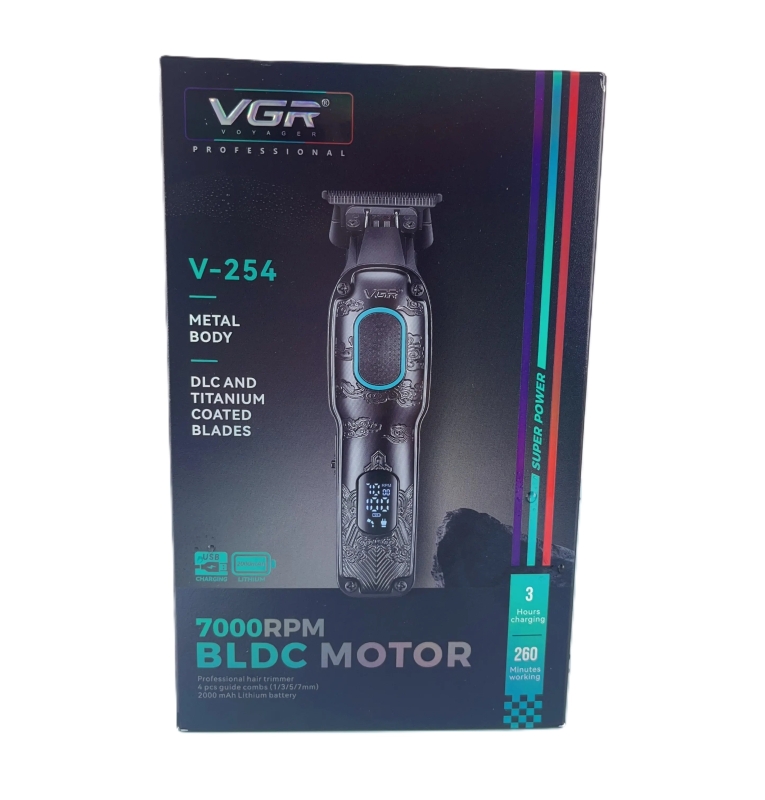 Триммер для стрижки волос VGR V-254 Синий