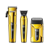 Набор для стрижки волос 3в1 VGR V-694 Желтый Набор для стрижки волос 3в1 VGR V-694 Желтый