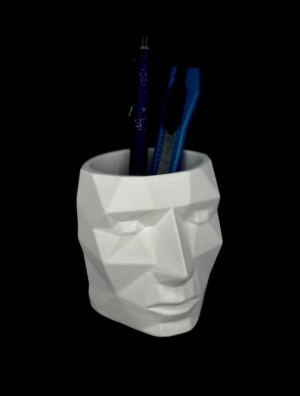 Кашпо Органайзер Геометрическая голова Кашпо Органайзер Геометрическая голова