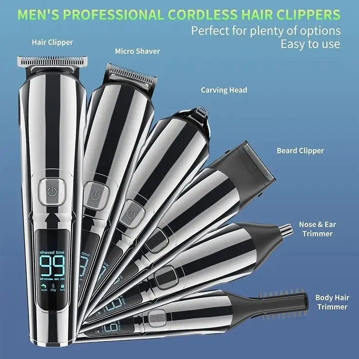 Триммер для стрижки волос 11в1 Kemei KM-8508