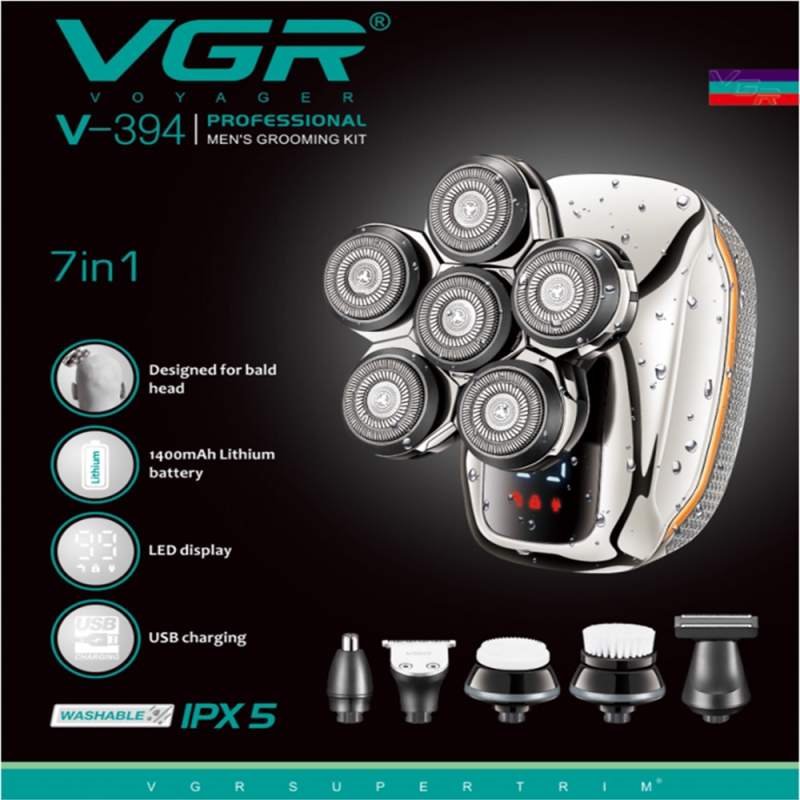Набор для стрижки волос 7в1 VGR V-394 Набор для стрижки волос 7в1 VGR V-394
