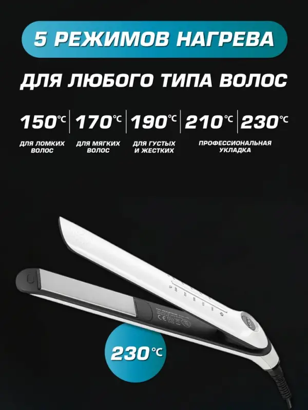 Плойка Выпрямитель VGR V-566