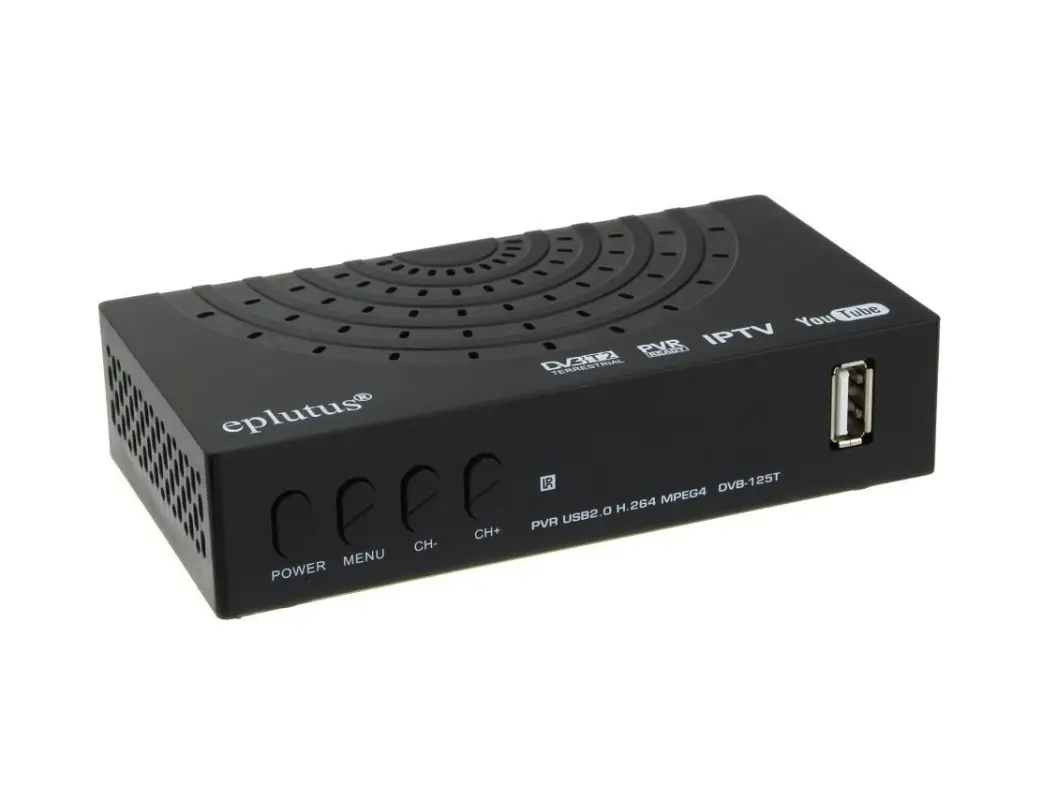 Приемник цифровой телевизионный Eplutus DVB-125T