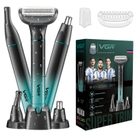 Триммер для стрижки волос Набор 3в1 VGR V-625