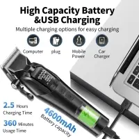 Машинка для стрижки волос Kemei KM-1858