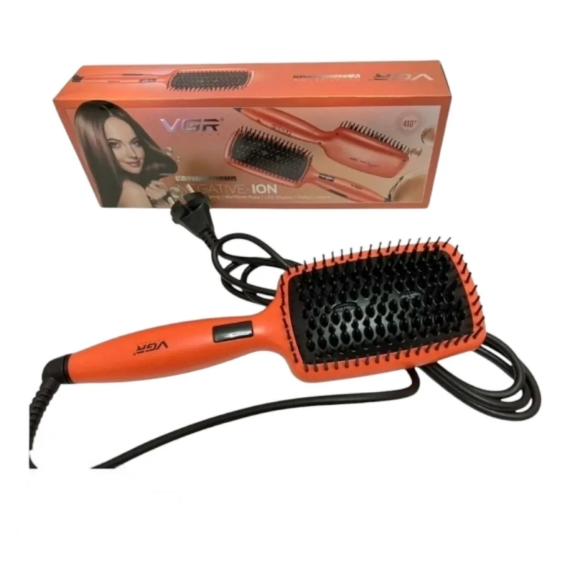 Расческа Щетка Фен VGR V-527 Оранжевая