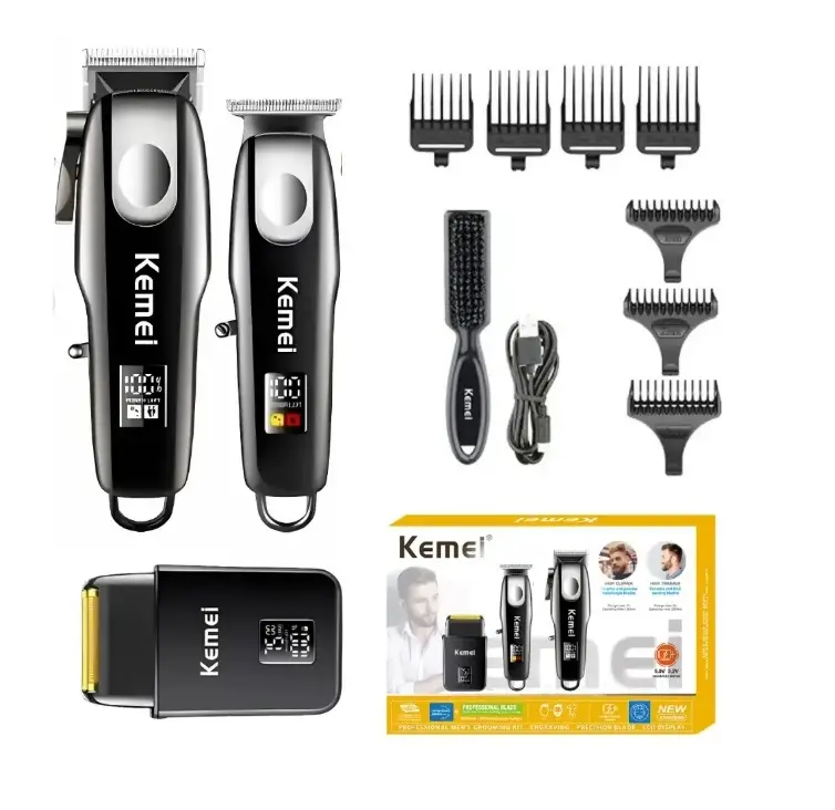 Набор для стрижки волос 3в1 Kemei KM-8531