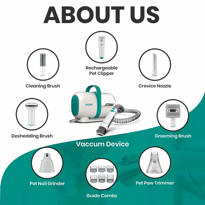 Набор для стрижки животных 7в1 VGR V-207